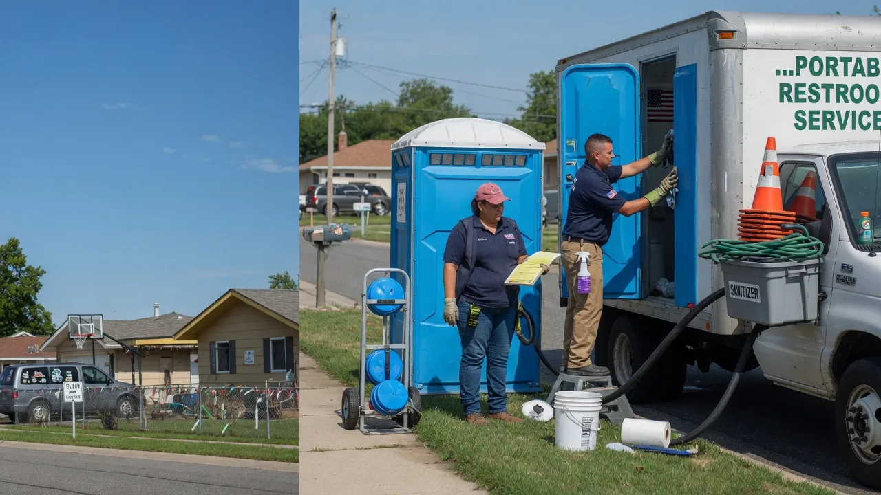 Portable Toilet Rental in Elmer, OK near me